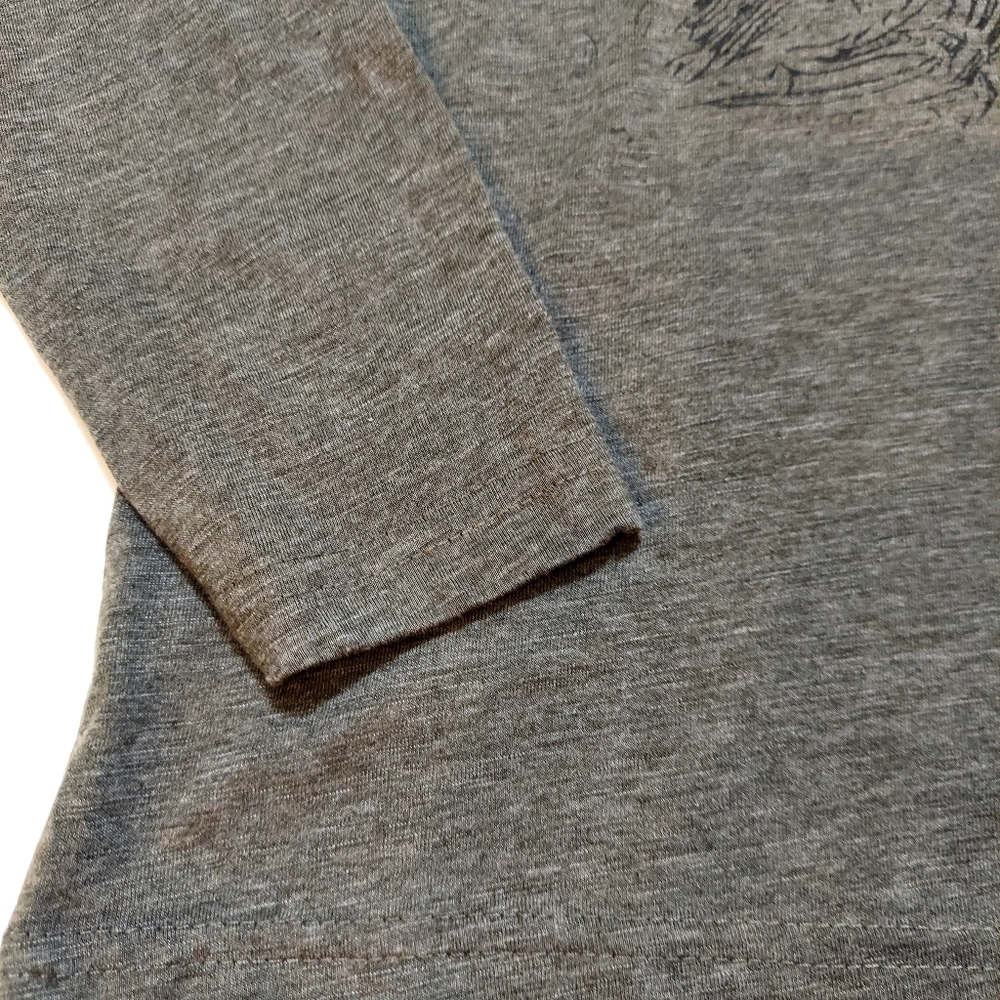 Harley-Davidson of Scottsdale Arizona Gray Longsleeve Cotton Shirt Medium - Picture 6 of 14